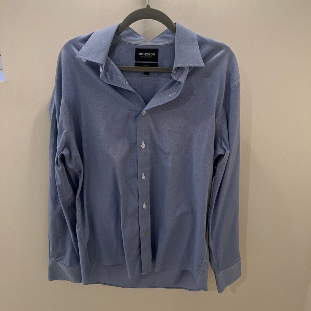 Bonobos Standand Fit Shirt, Size Large